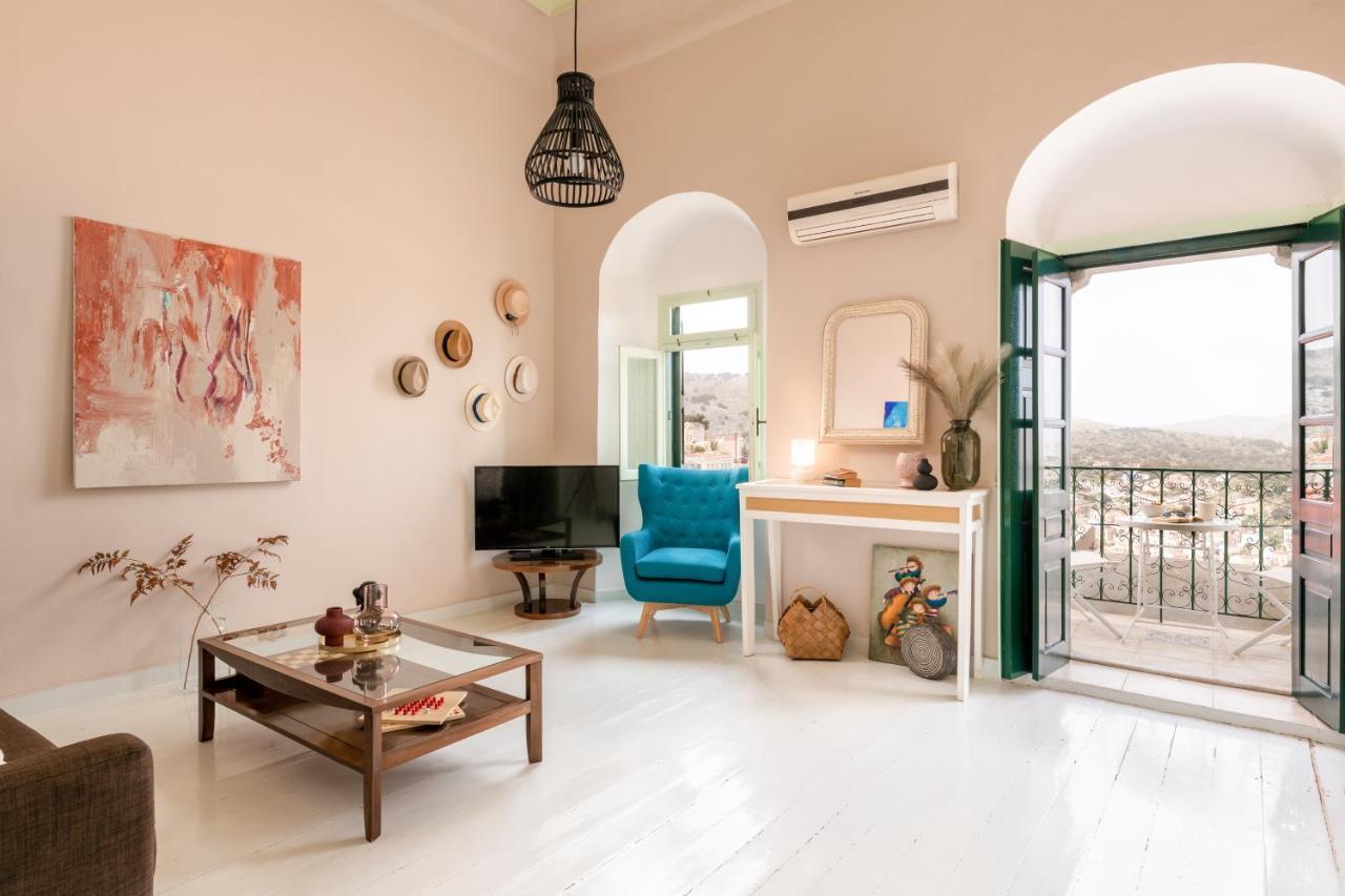 Villa Aerino à Symi Extérieur photo